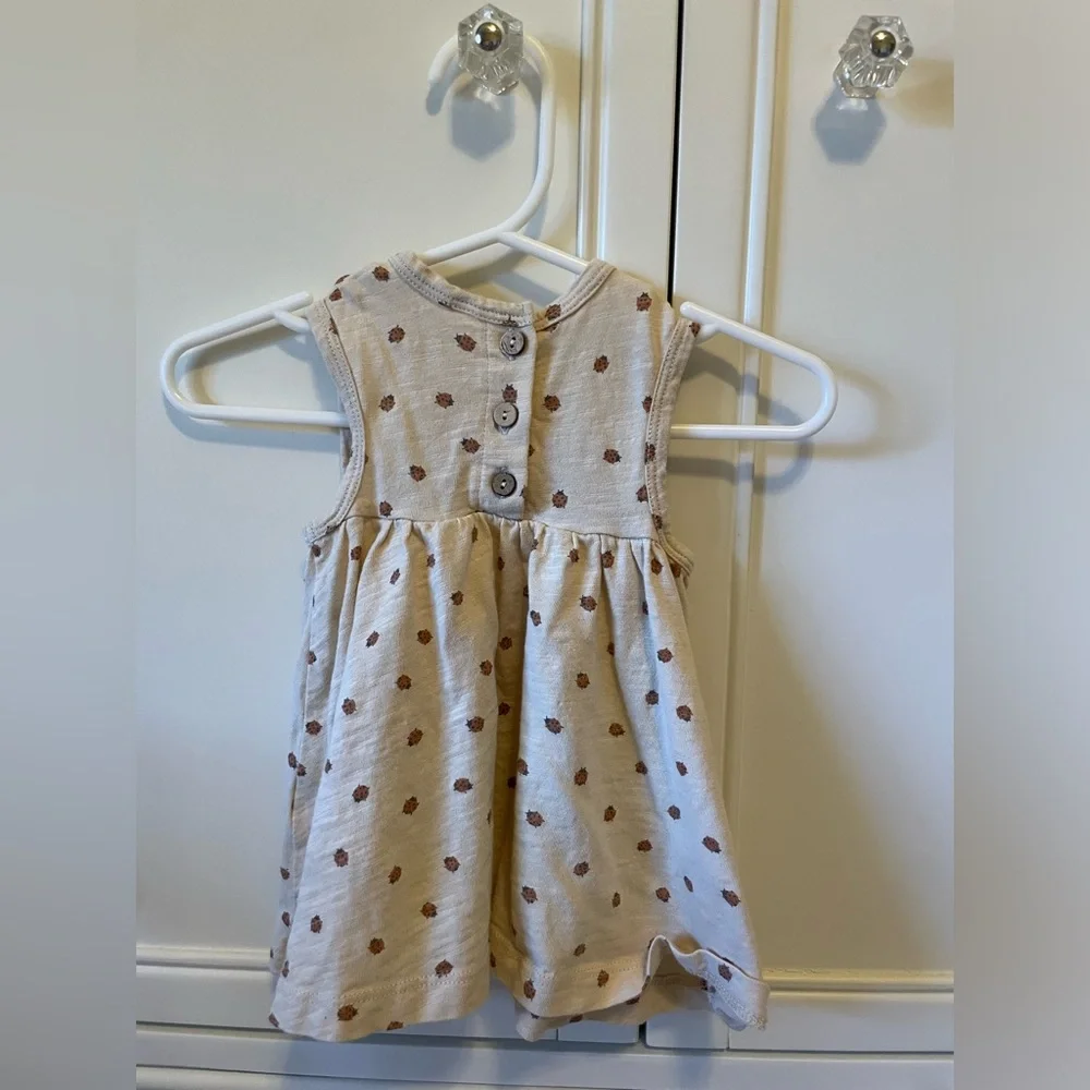 Rylee + Cru Ladybug Layla dress with matching bottoms